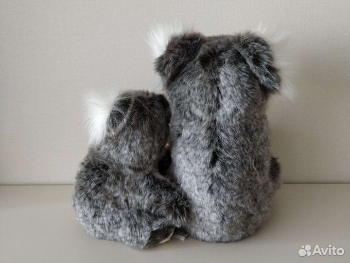 Мягкая игрушка коала мама с малышом