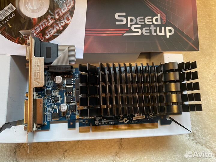 Видеокарта Asus nvidea GeForce 210 0db 1G