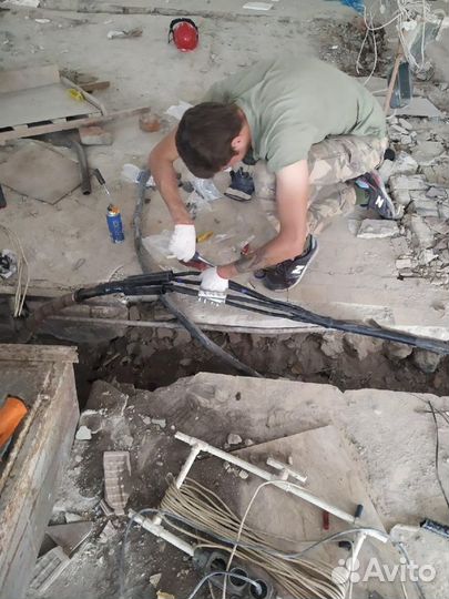 Ремонт кабельных линий 0,4-6-10кВ