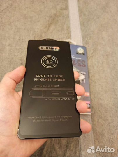 Защитное стекло 6D на Xiaomi Mi 9T / Mi 9T новое