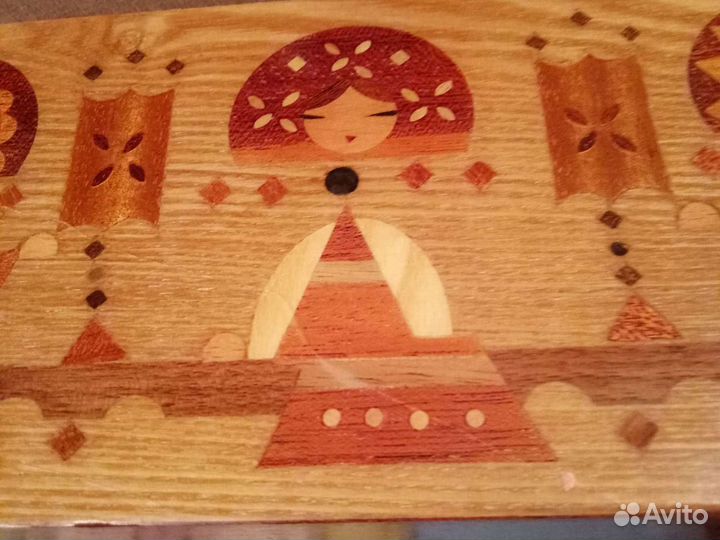 Шкатулка деревянная СССР