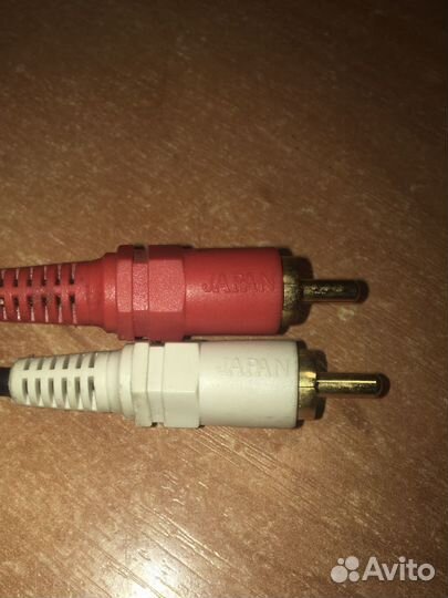 Кабели rca (2 шт.-тюльпан )