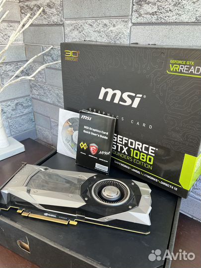 Видеокарта Gtx 1080 8GB Msi Founders Edition