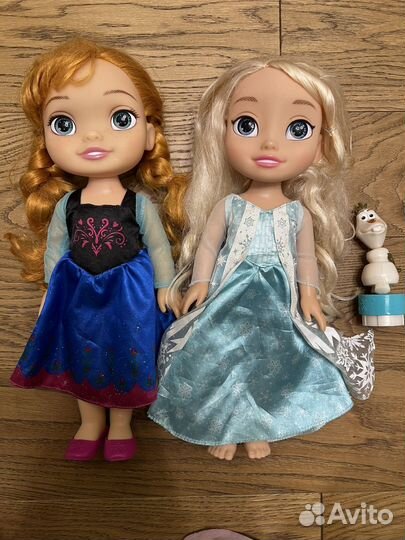 Куклы Анна и Эльза в детстве Холодное сердце