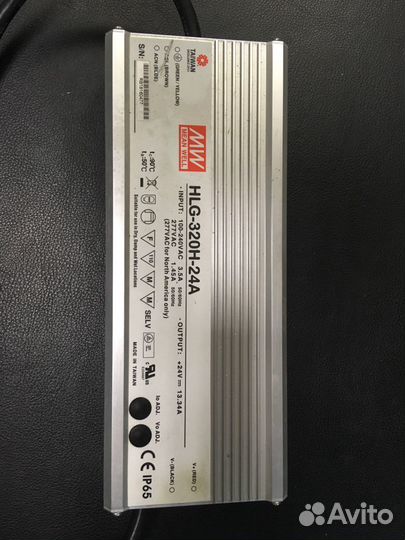 Блок питания meanwell HLG-320H-24A