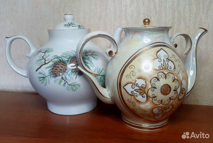 Большие заварочные чайники, ссср, новые