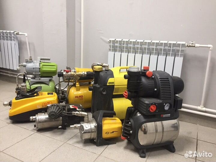 Ремонт насосов и насосных станций