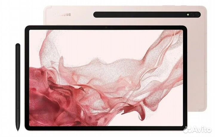 Новый Планшет Samsung Galaxy Tab S8 Pink + стилус
