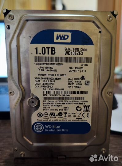 Жесткий диск 1 тб wd blue