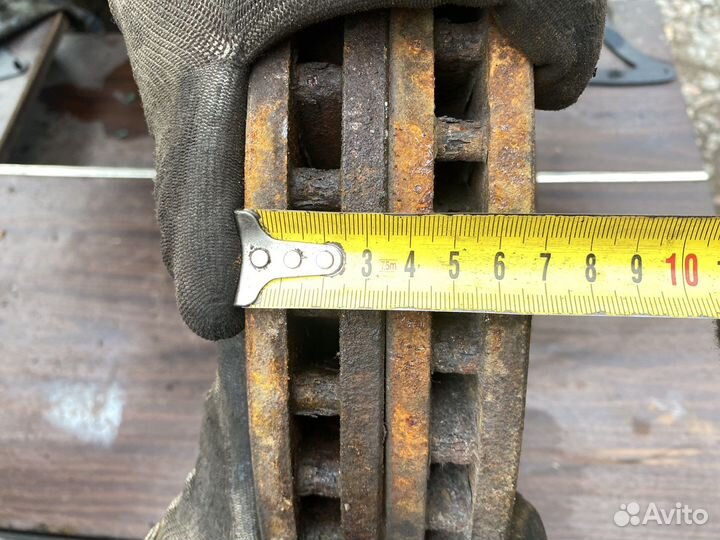 Диски тормозные передние Audi A8 D3 4E