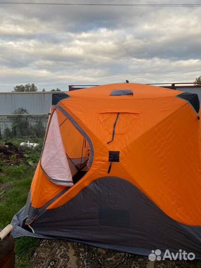 Палатка зимняя куб 240*240*195