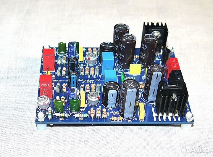 MM Фонокорректор GE транзисторах Telefunken TV-206