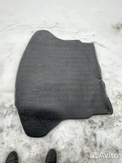 Коврик багажника kia rio 4