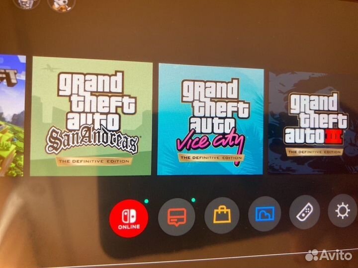 Портативная игровая приставка nintendo switch