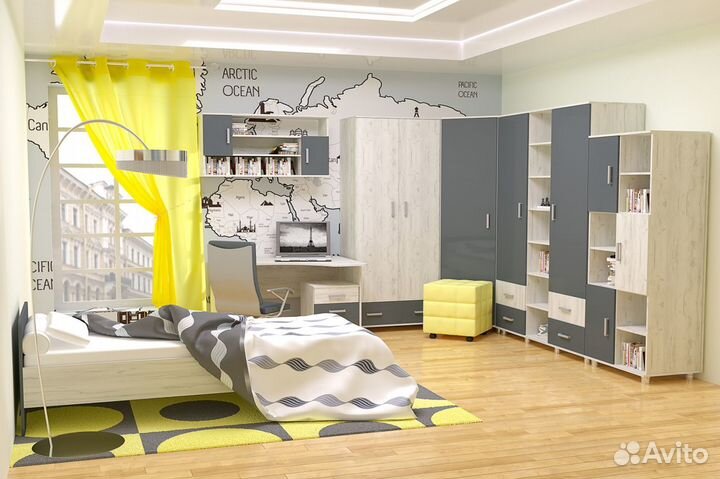 Стол компьютерный Алешка угловой (левый)