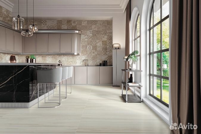 Плитка керамогранит 80x80 белый