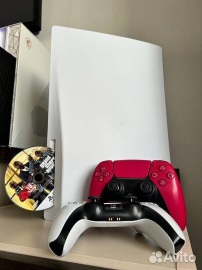 Sony playstation 5 PS5 + 2 геймпада + GTA5