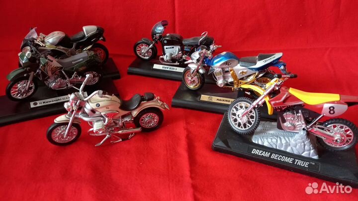 Модельки мотоциклов иномарки
