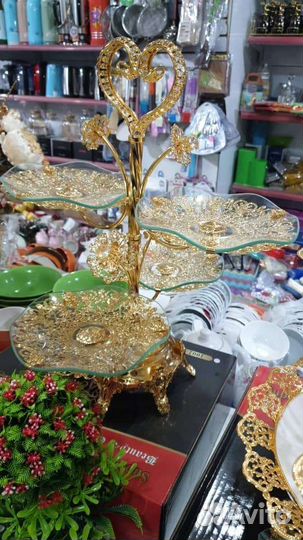 Ваза хрустальная