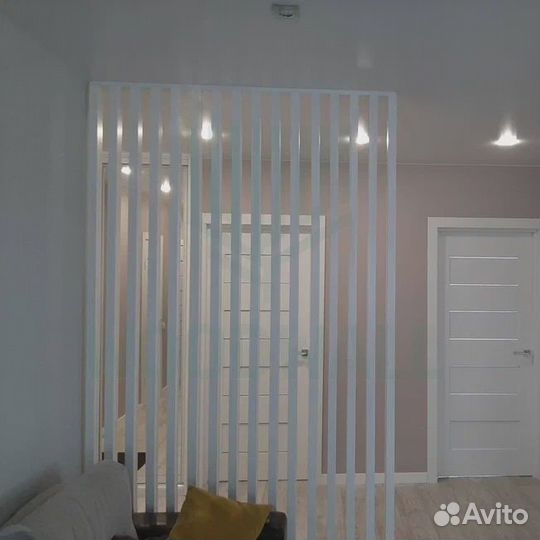 Декоративные реечные перегородки мдф 19 шт