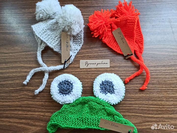 Шапки для собак ручной работы