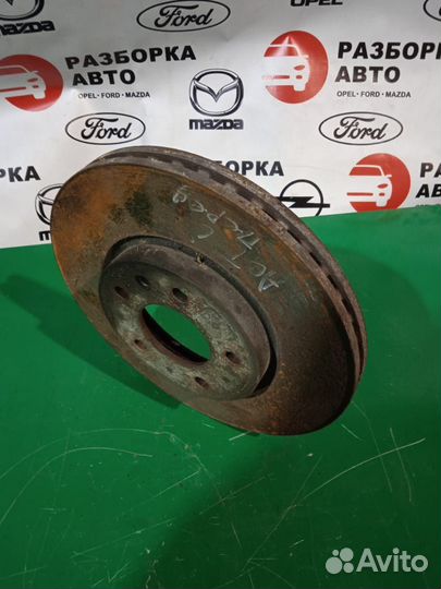 Диск тормозной передний Opel Astra J 5/115