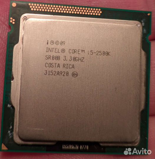 Intel core i5 2500k