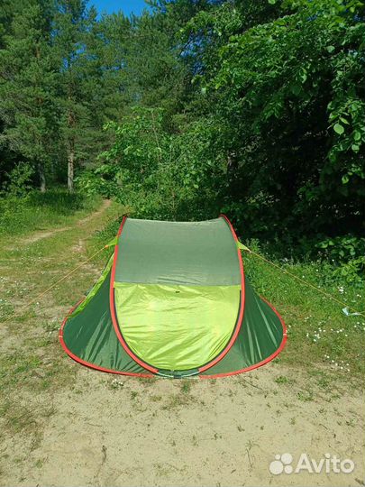 Палатка туристическая 4 местная автоматическая