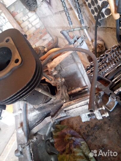 Двигатель на скутер 2 такта разбор