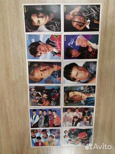 Наклейки, старбуки и автограммкарты из немецкого B