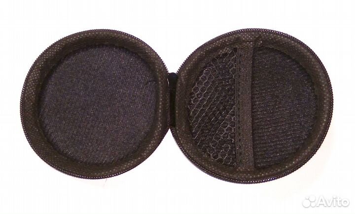 Чехол для наушников черный новый