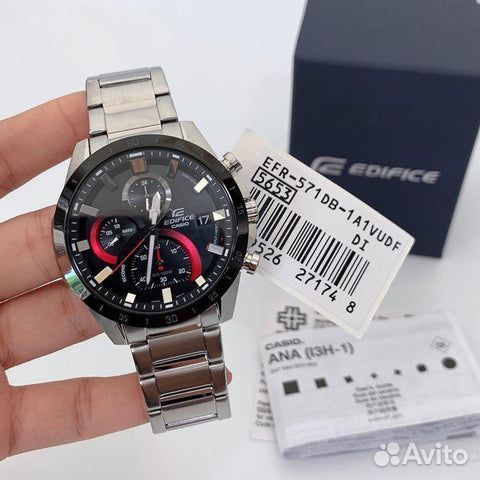 Оригинальные часы Casio Edifice EFR-571DB-1A1