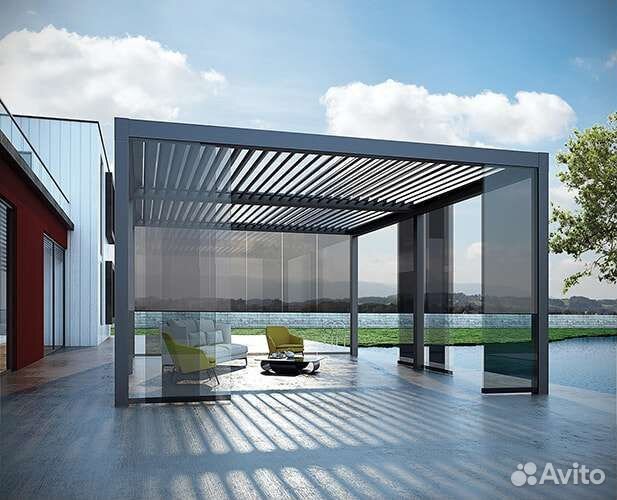 Установка светозащитных конструкций