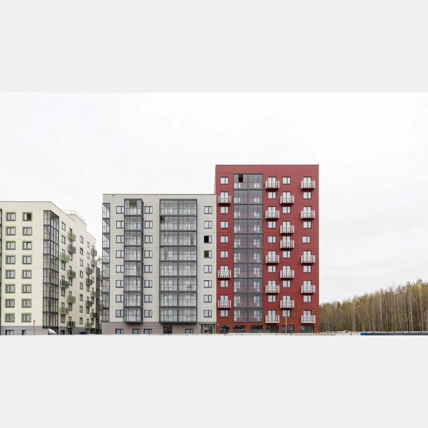 Квартира-студия, 29,6 м², 8/9 эт.