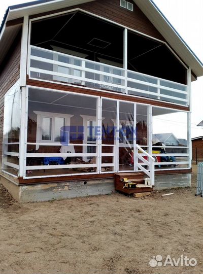 Мягкие окна для террас