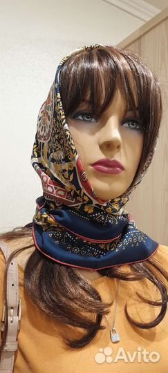 Шелковый платок hermes оригинал