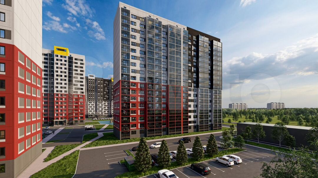 2-к. квартира, 36,8 м², 17/18 эт.