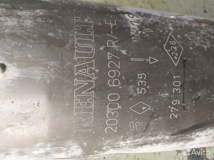 Глушитель в сборе Renault Arkana