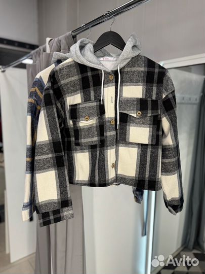 Теплая рубашка на меху