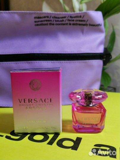 Духи Versace Bright crystal absolu 5мл