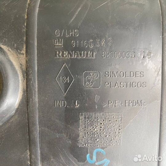 Подкрылок задний левый Renault Trafic 2.5 2005