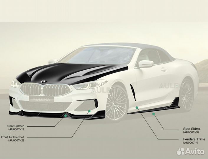 Карбоновый обвес BMW 8 G14