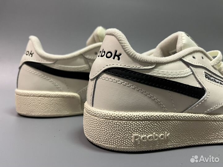 Reebok classic leather кожаные кроссовки мужские