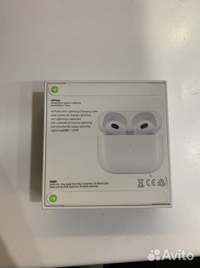 Наушники apple Airpods 3
