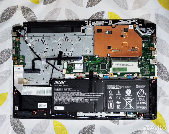 Ноутбуки на разбор и запчасти