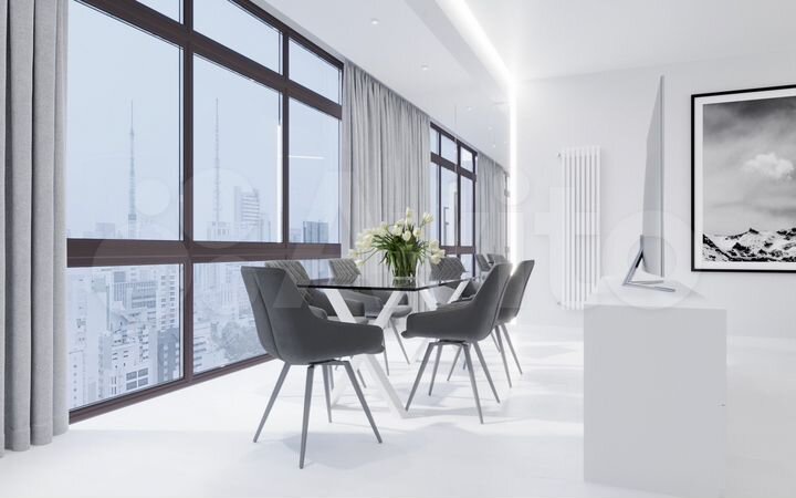 4-к. квартира, 130 м², 13/18 эт.