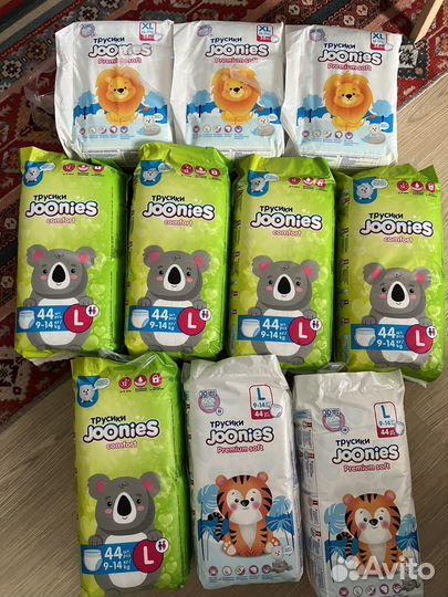 Подгузники и трусики Joonies Premium, Comfort