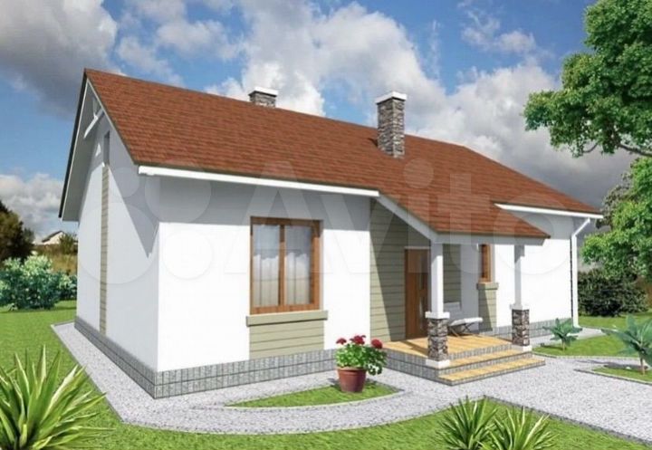 Дом 86 м² на участке 9 сот.