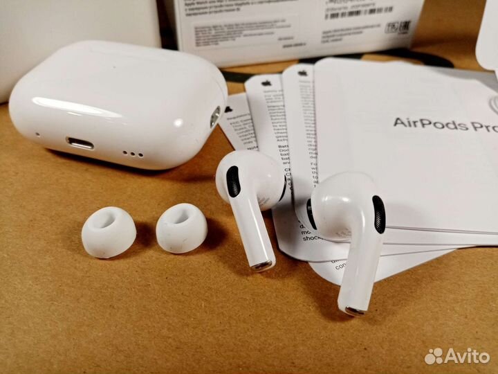 AirPods pro2 с шумоподавлением и прозрачностью