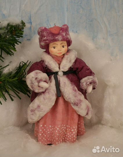 Ватная игрушка